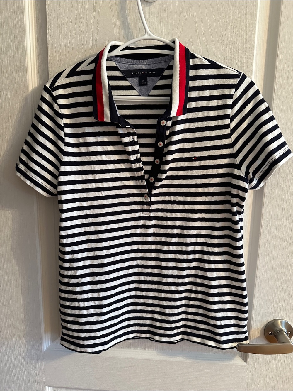 Tommy Hilfiger striped polo top